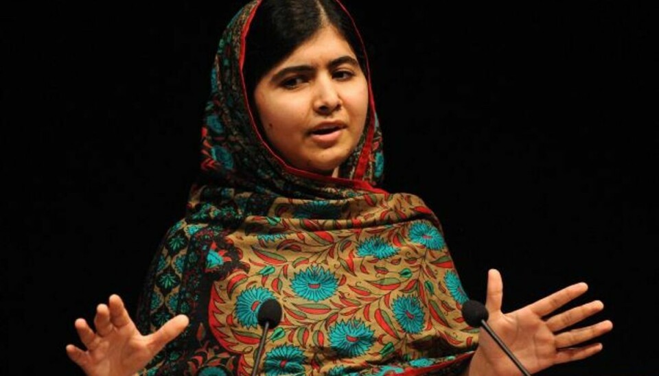 Islamister truer 17-årig vinder af Nobels Fredspris Malala Yousafzai bliver truet af en pakistanske islamister. Foto: Rui Vieira/AP