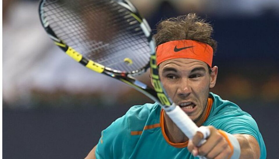 Nadal vinder trods blindtarmsbetændelse Foto: Polfoto.