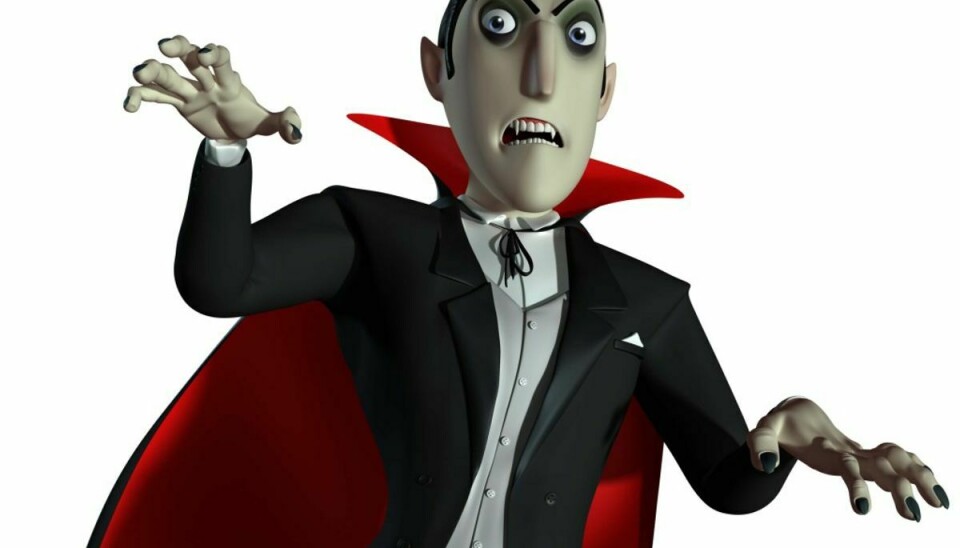 En mand, udklædt som Dracula, truede i nat en DSB-ansat på Fredericia Banegård. Foto: Colourbox.com (Modelfoto).