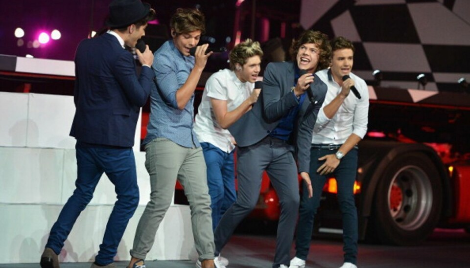 Populær boyband giver én koncert i Danmark Boybandet One Direction giver næste år koncert i Horsens. Foto: Getty Images.