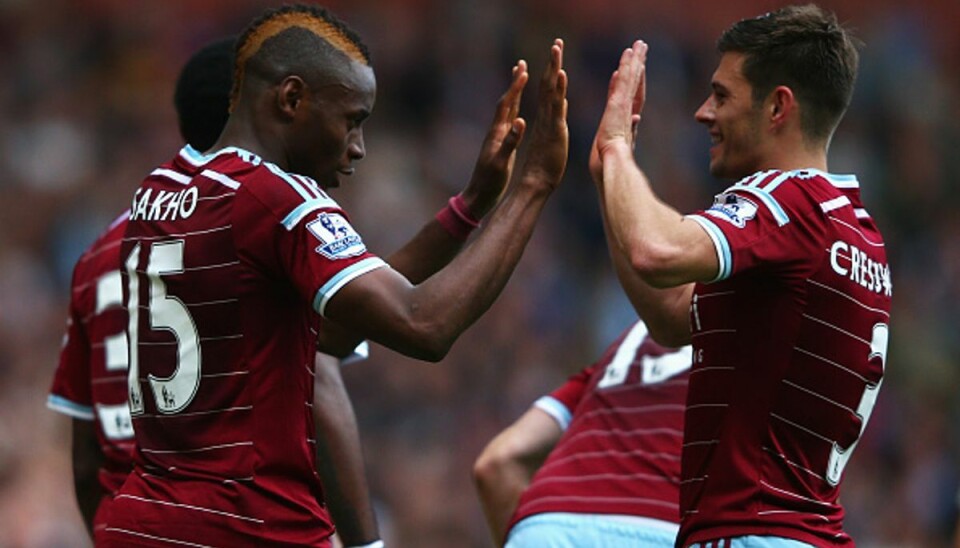 West Ham tæmmede Citys stjerner Foto: Getty Images.