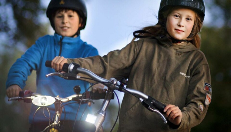 40.000 børn bliver mere synlige i trafikken Foto:Mikkel Østergaard/Cyklistforbundet.