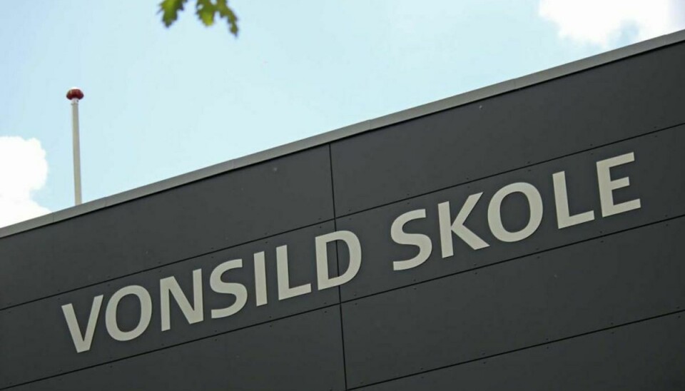 Vonsild Skole og kommunens øvrige skoler får del i A.P. Møller-millioner. Foto: Elo Christoffersen (Arkivfoto).