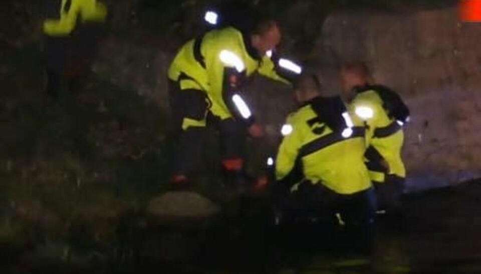 Web-tv: Kvinde styrtede i kanal