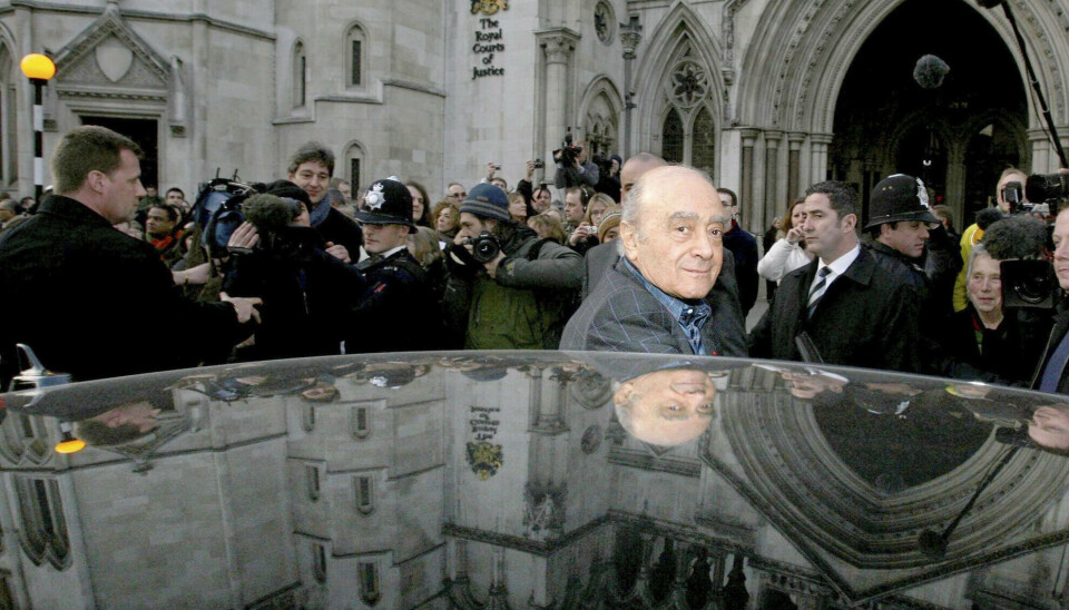 Mohamed Al-Fayed blev født i den egyptiske by Alexandria og begyndte sin karriere med at sælge sodavand. (Arkivfoto). Mohamed Al-Fayed blev født i den egyptiske by Alexandria og begyndte sin karriere med at sælge sodavand. (Arkivfoto).